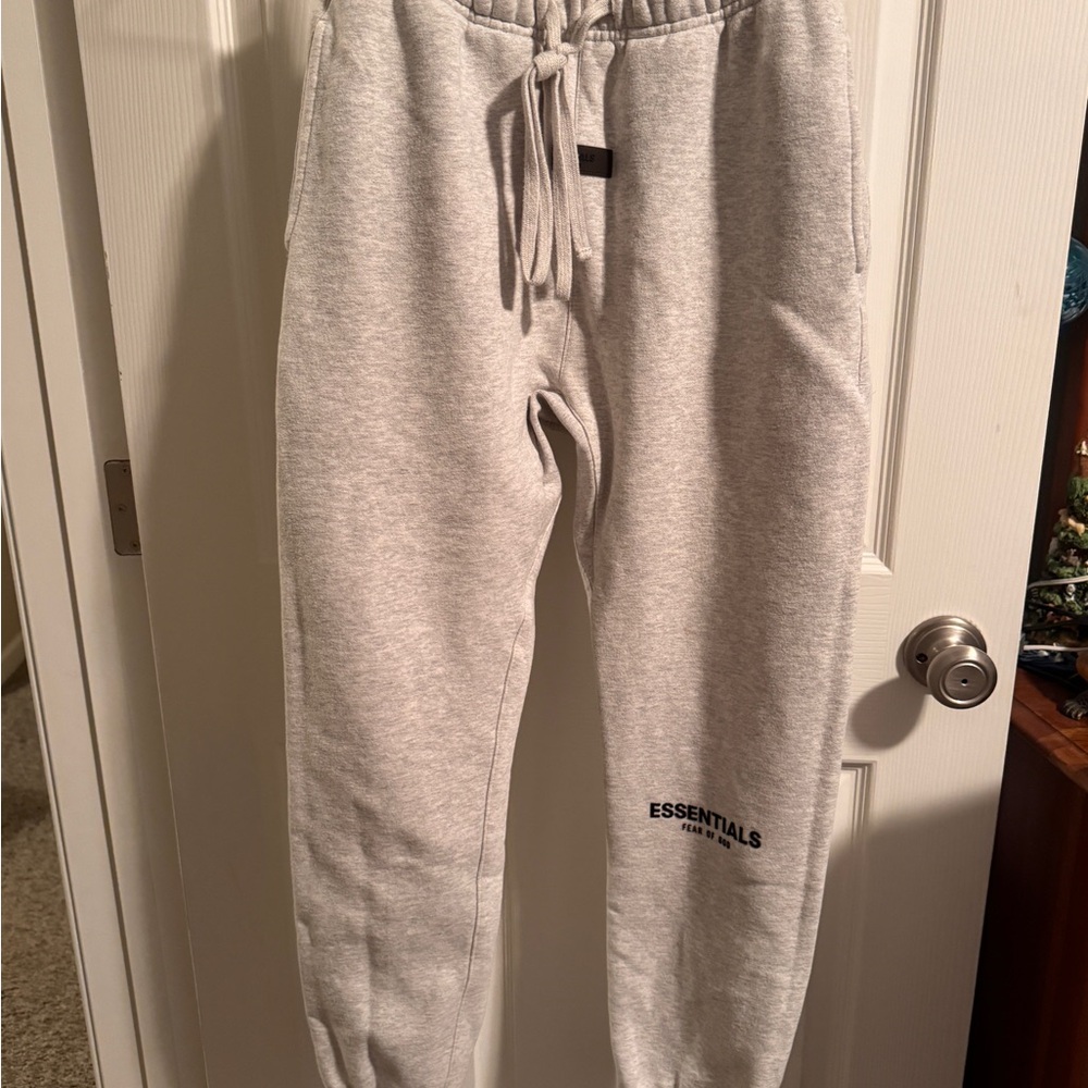 Fear of God Essentials Gray Sweatpants